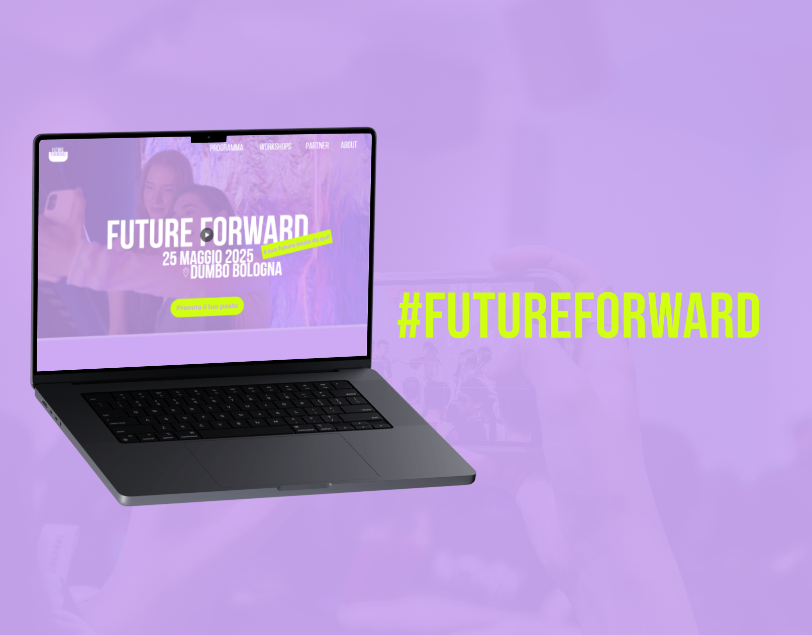 FutureForward cover with mockup
